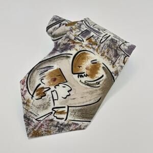 The Beatles Penny Lane Silk Tie - Vintage 1967 Manhattan Menswear